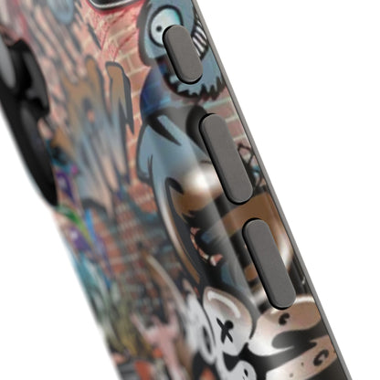 Coque de téléphone Graffiti Street Art — Coque résistante aux chocs style camouflage skateboard urbain