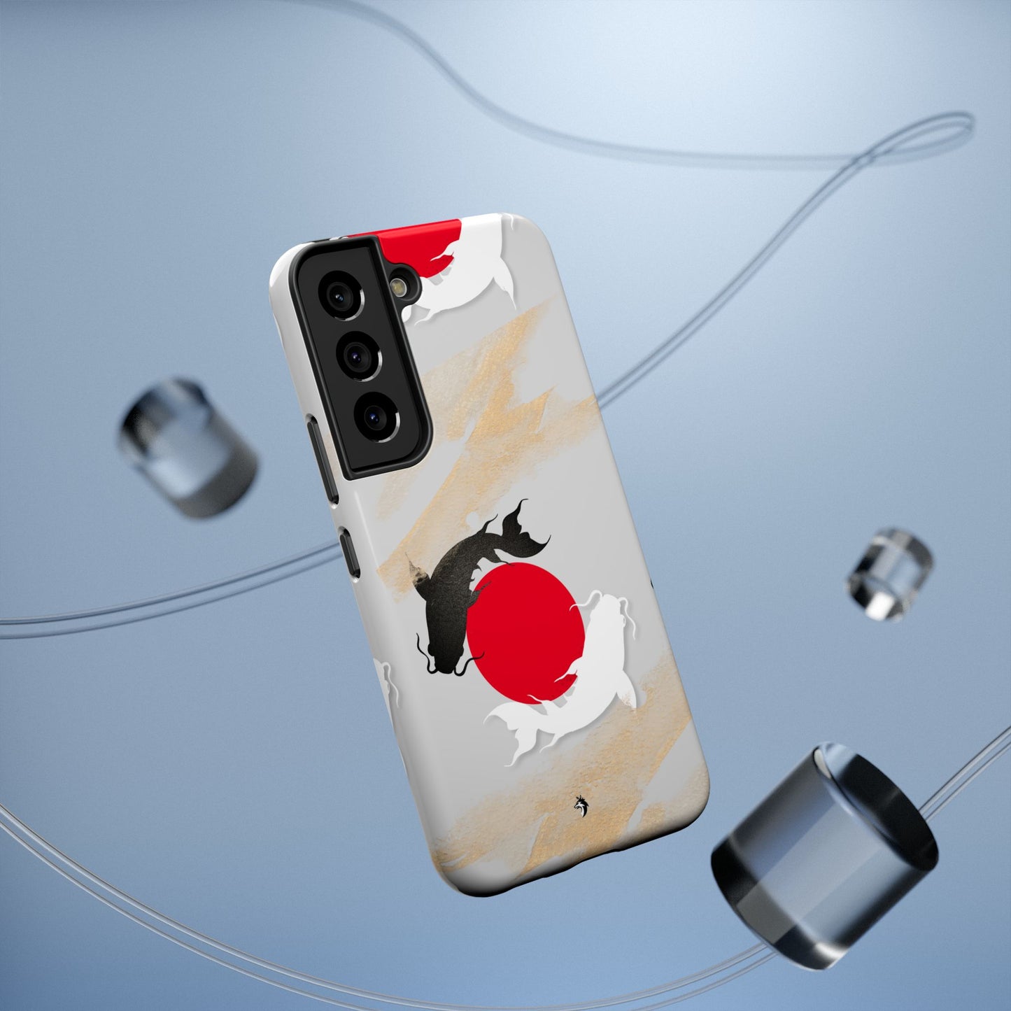 Coque de Téléphone Koi Circle Résistante aux Chocs