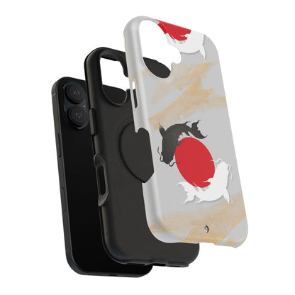 Coque de Téléphone Koi Circle Résistante aux Chocs