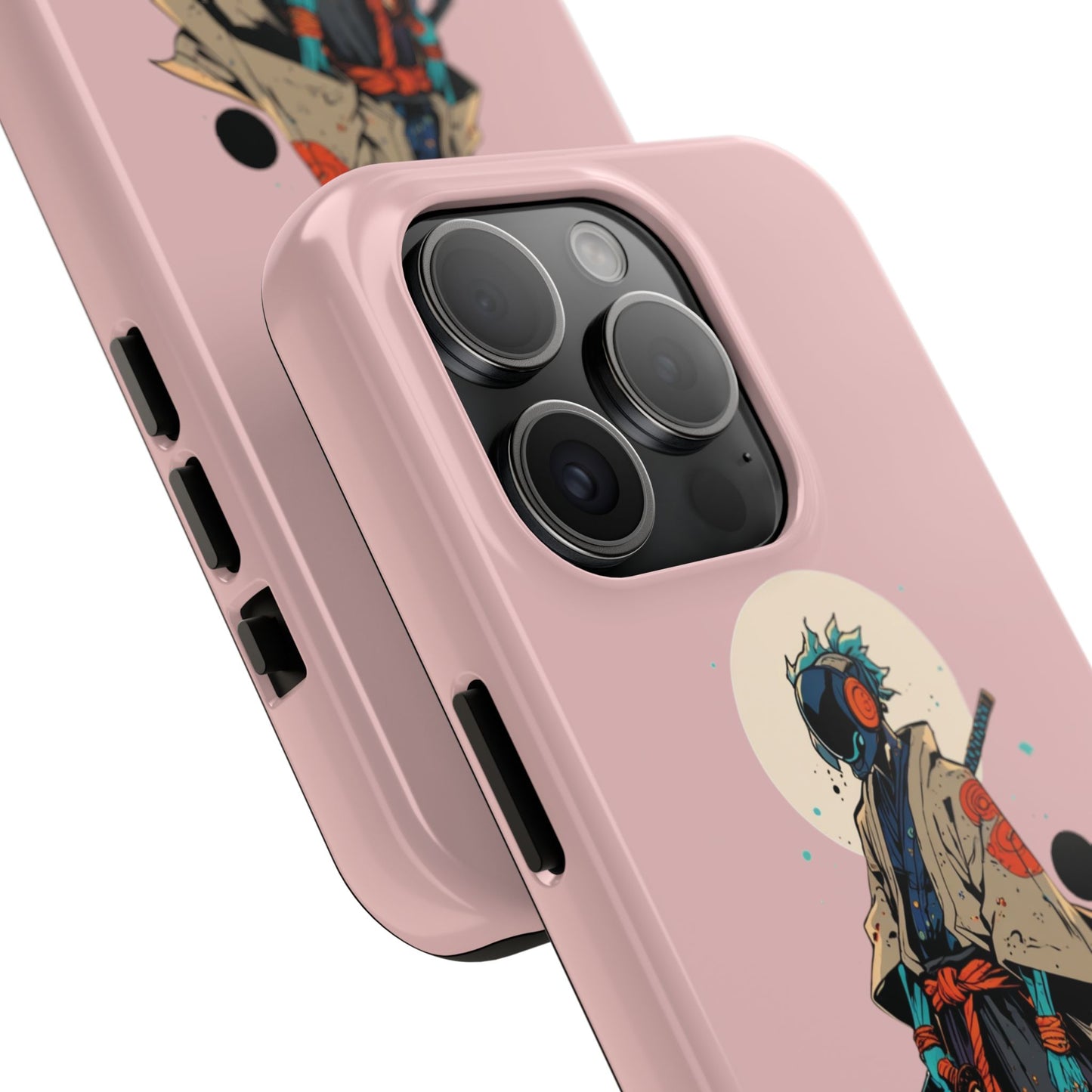 Samurai Cyberpunk Phone Case — Tough Protective iPhone Cover