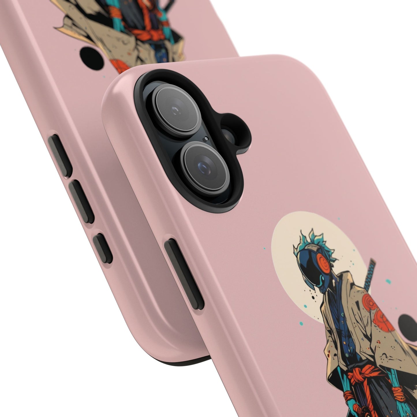 Samurai Cyberpunk Phone Case — Tough Protective iPhone Cover