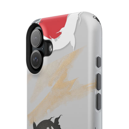 Coque de Téléphone Koi Circle Résistante aux Chocs