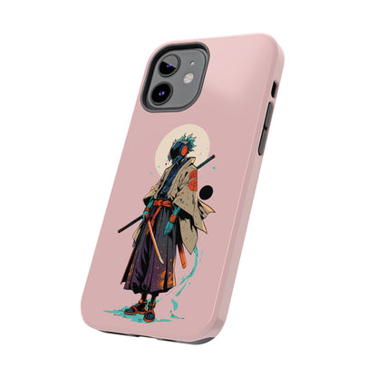Samurai Cyberpunk Phone Case — Tough Protective iPhone Cover