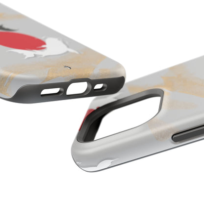 Coque de Téléphone Koi Circle Résistante aux Chocs
