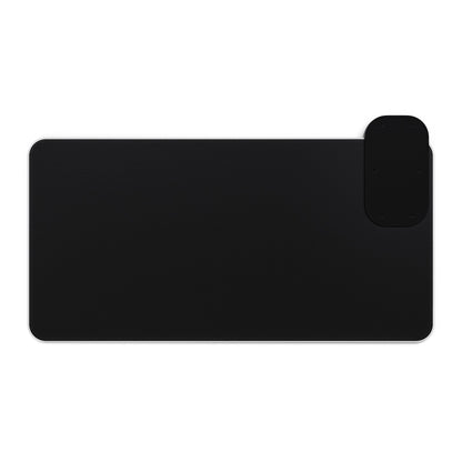 Tapis de souris gaming LED RGB avec recharge sans fil — Design camouflage floral