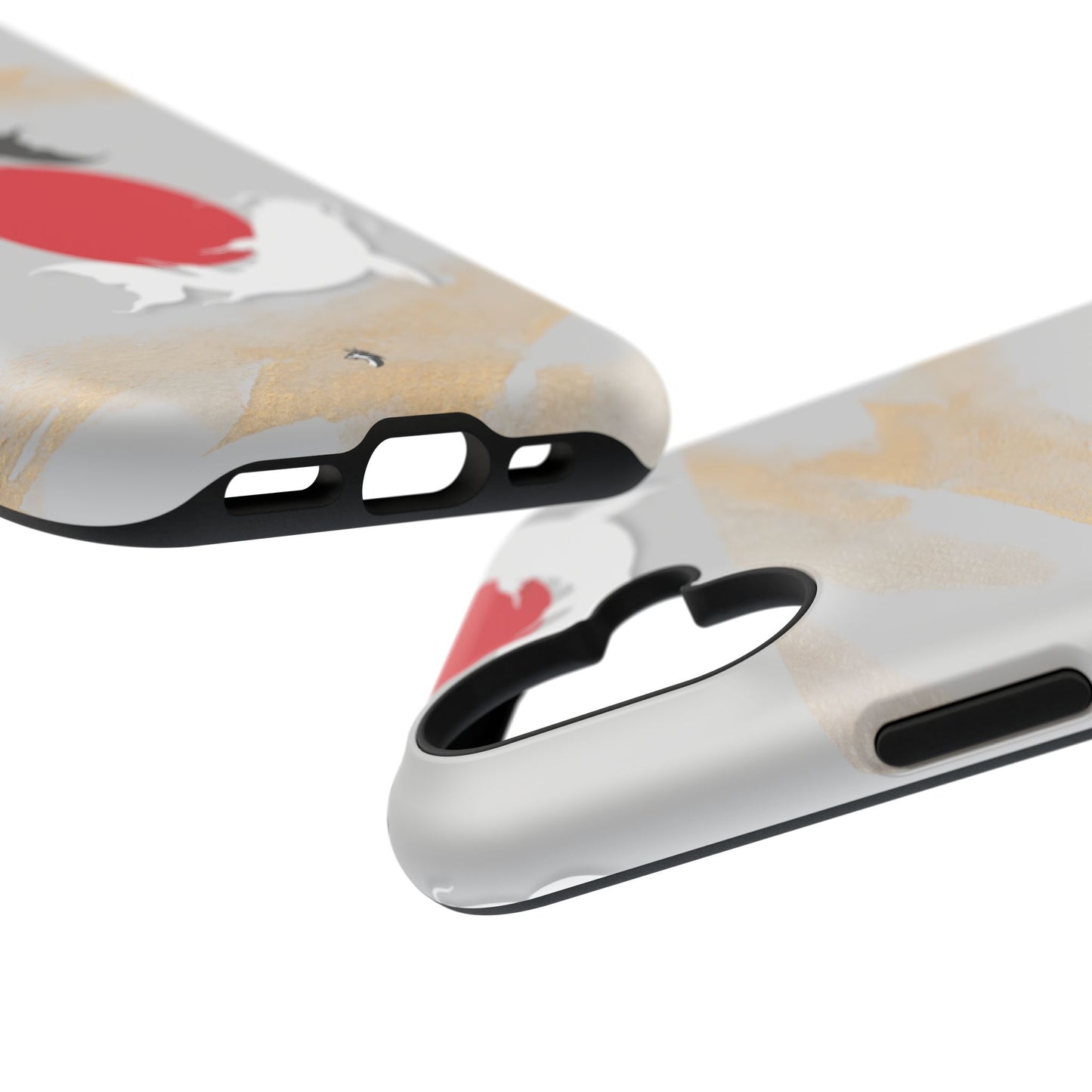 Coque de Téléphone Koi Circle Résistante aux Chocs