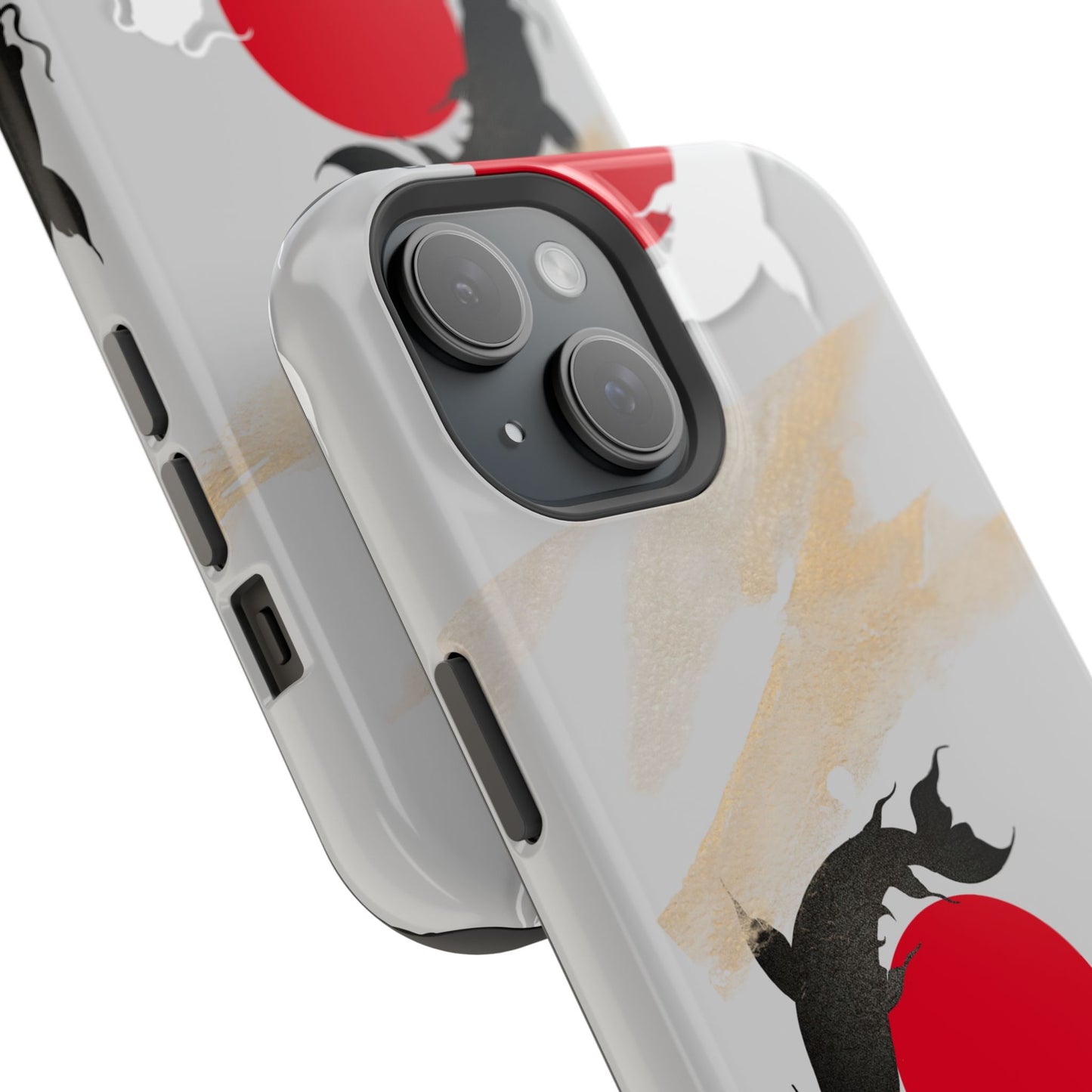 Coque de Téléphone Koi Circle Résistante aux Chocs
