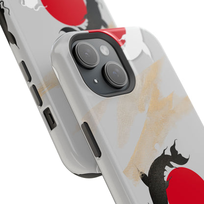 Coque de Téléphone Koi Circle Résistante aux Chocs