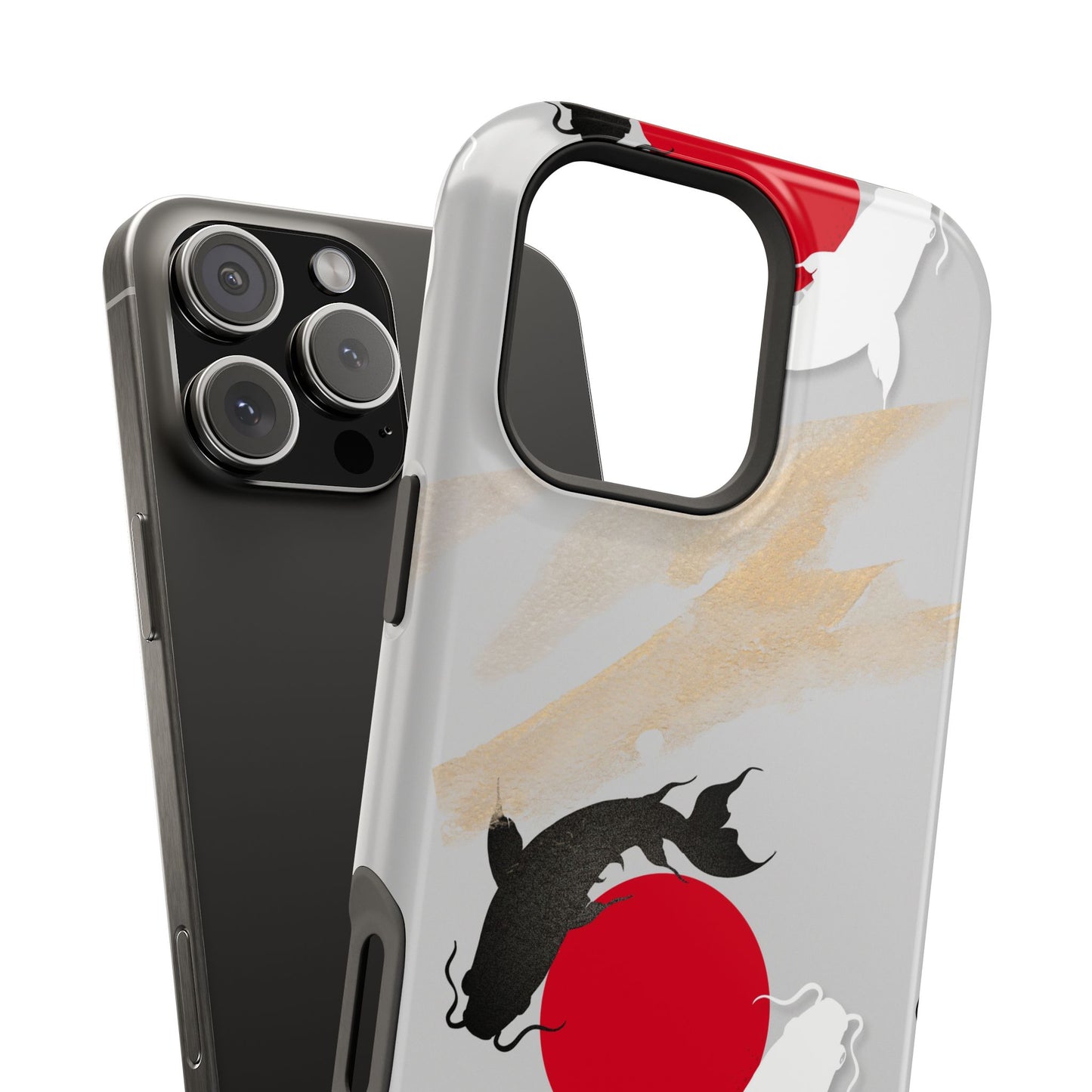 Coque de Téléphone Koi Circle Résistante aux Chocs