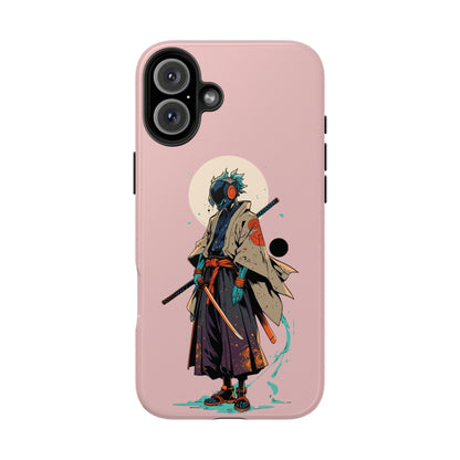 Samurai Cyberpunk Phone Case — Tough Protective iPhone Cover