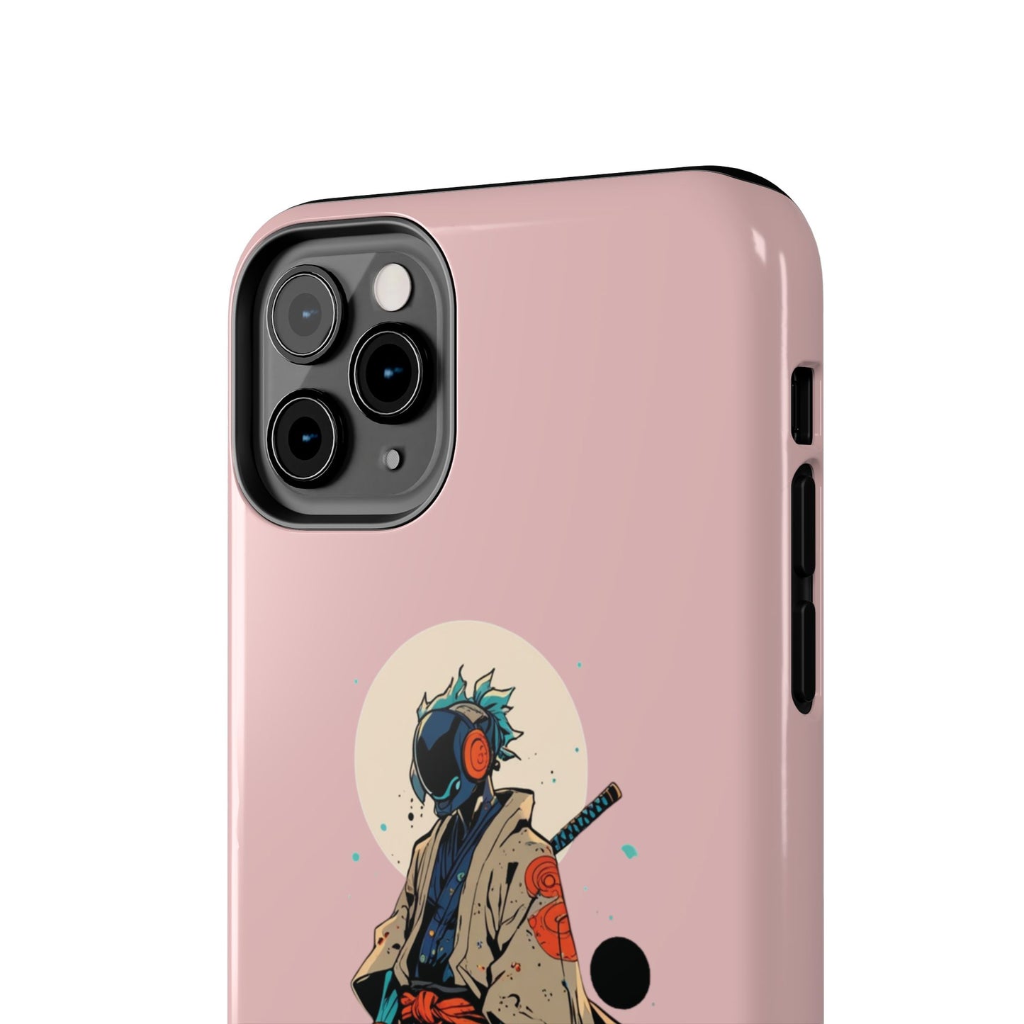 Samurai Cyberpunk Phone Case — Tough Protective iPhone Cover