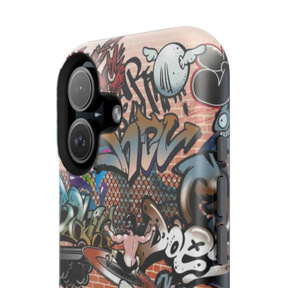 Coque de téléphone Graffiti Street Art — Coque résistante aux chocs style camouflage skateboard urbain