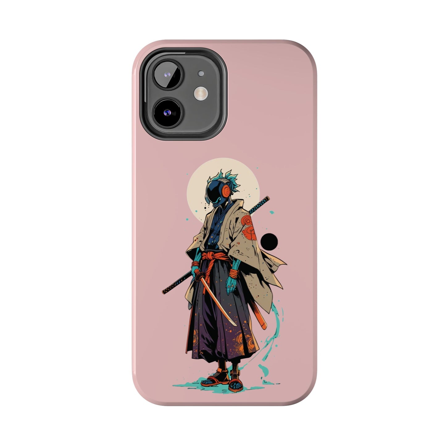 Samurai Cyberpunk Phone Case — Tough Protective iPhone Cover
