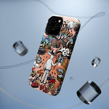 Coque de téléphone Graffiti Street Art — Coque résistante aux chocs style camouflage skateboard urbain
