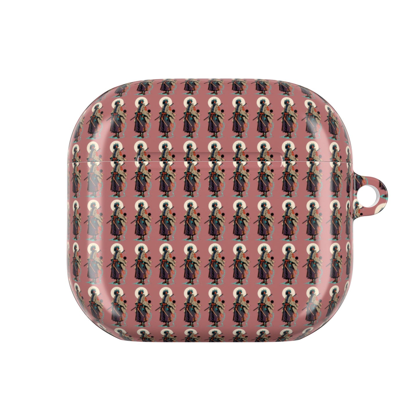 AirPod Case — Vintage Lady Pattern Pink Protective Case