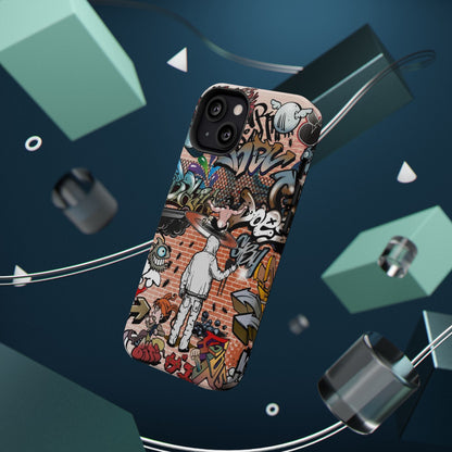 Coque de téléphone Graffiti Street Art — Coque résistante aux chocs style camouflage skateboard urbain