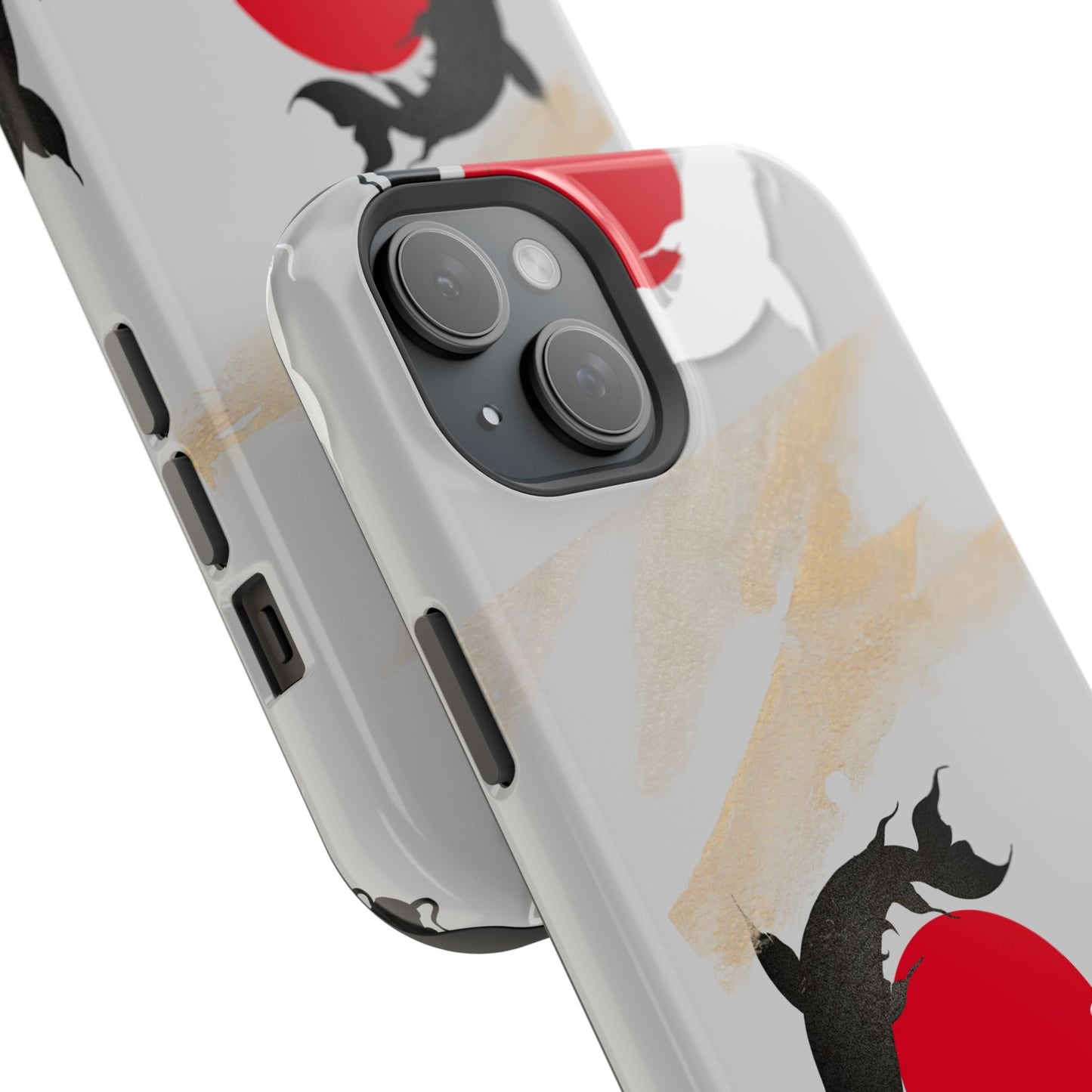 Coque de Téléphone Koi Circle Résistante aux Chocs