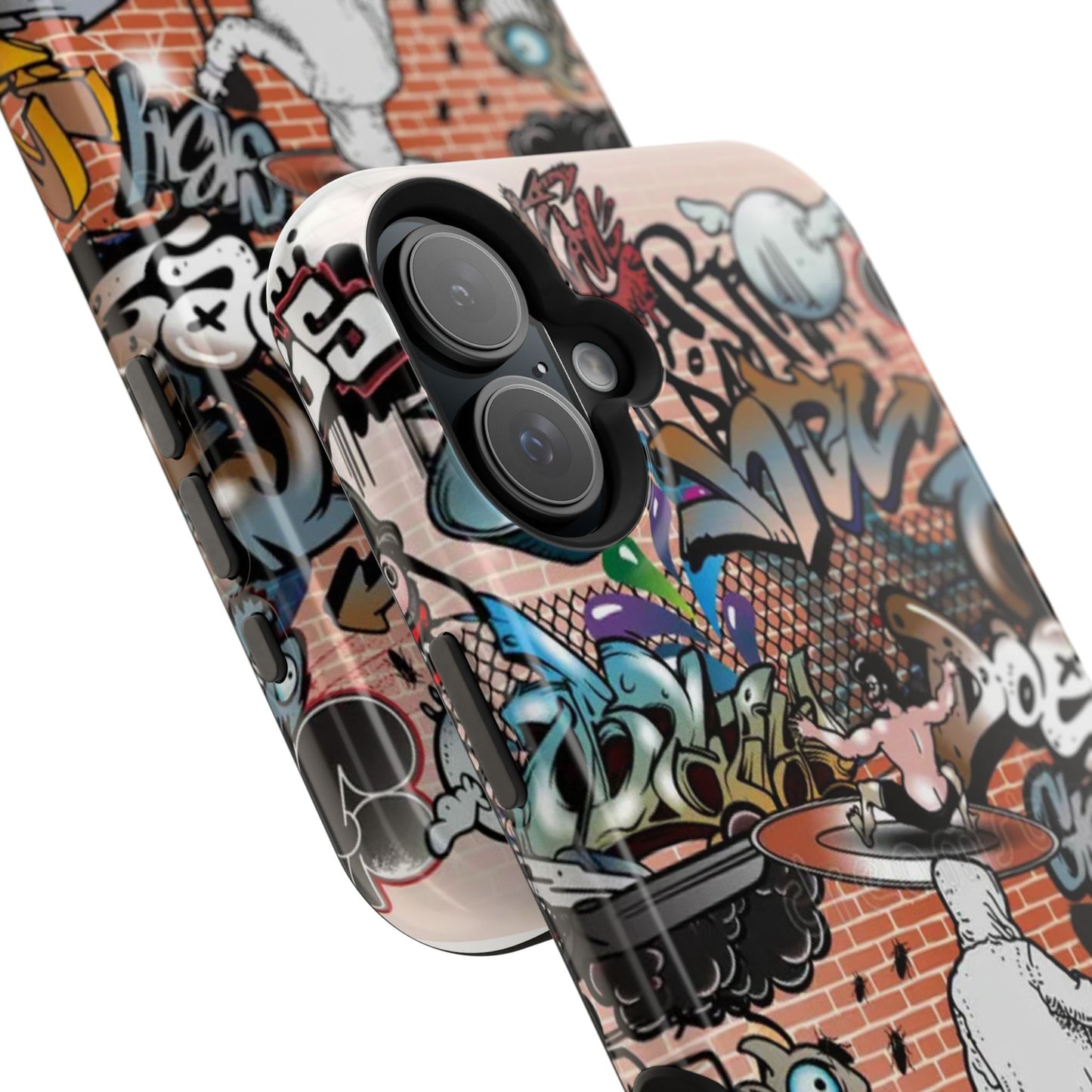 Coque de téléphone Graffiti Street Art — Coque résistante aux chocs style camouflage skateboard urbain