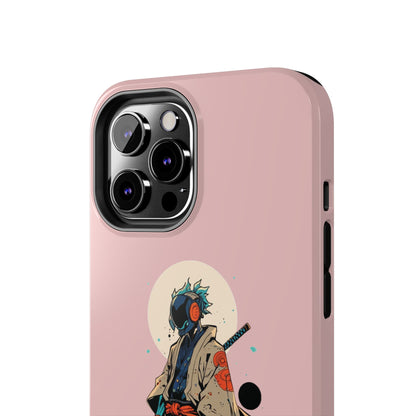 Samurai Cyberpunk Phone Case — Tough Protective iPhone Cover
