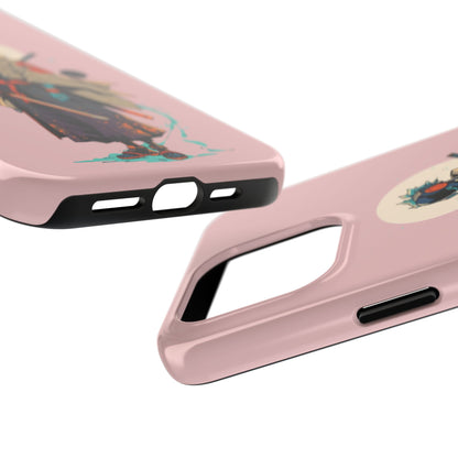 Samurai Cyberpunk Phone Case — Tough Protective iPhone Cover