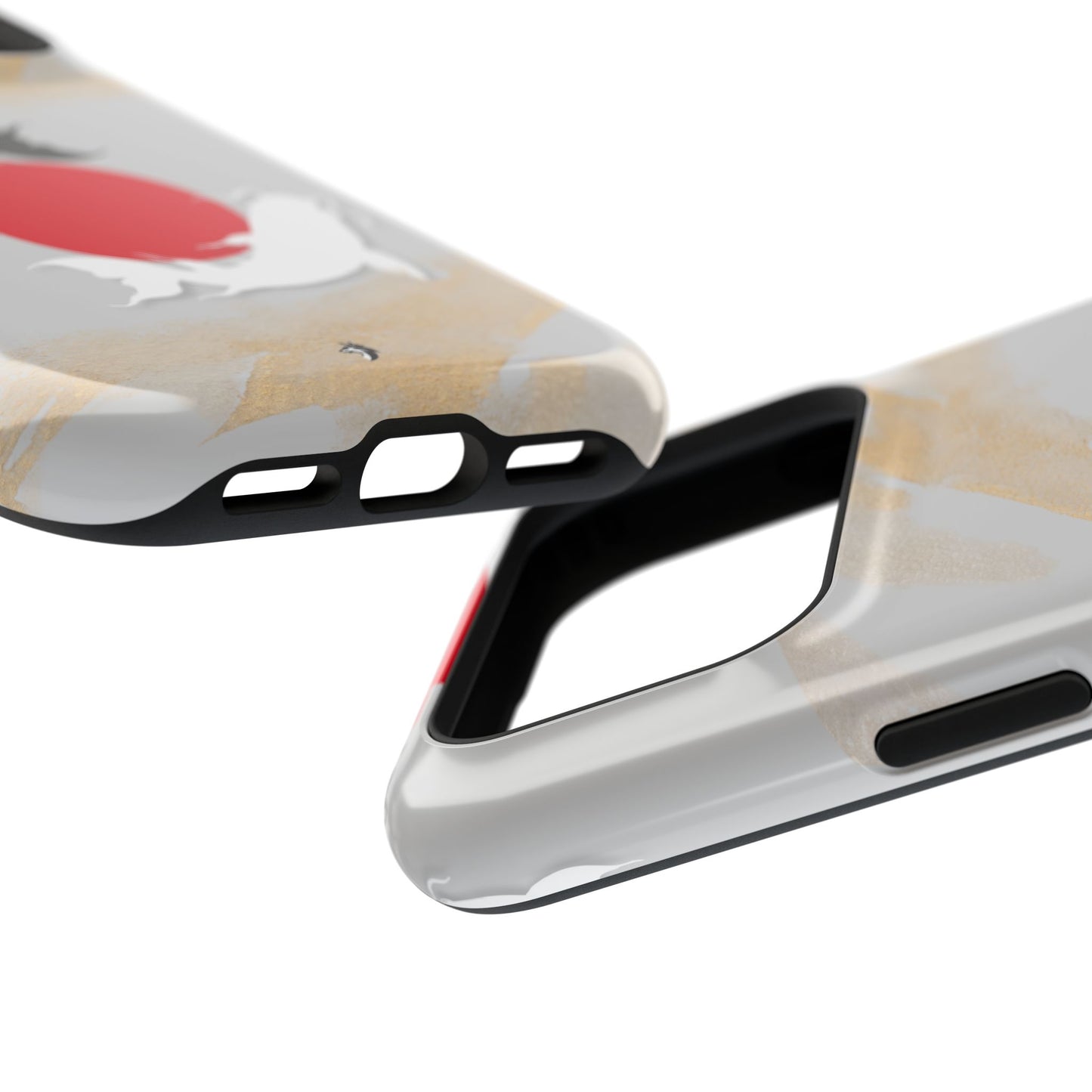 Coque de Téléphone Koi Circle Résistante aux Chocs