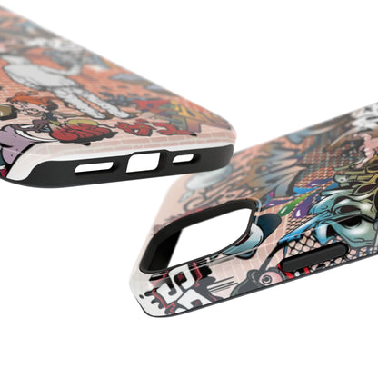 Coque de téléphone Graffiti Street Art — Coque résistante aux chocs style camouflage skateboard urbain