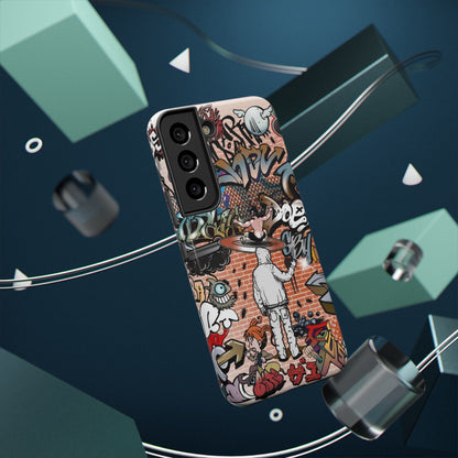 Coque de téléphone Graffiti Street Art — Coque résistante aux chocs style camouflage skateboard urbain