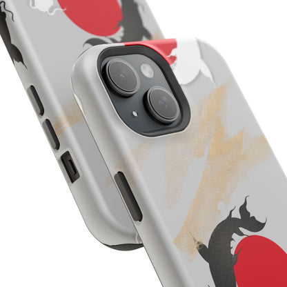Coque de Téléphone Koi Circle Résistante aux Chocs