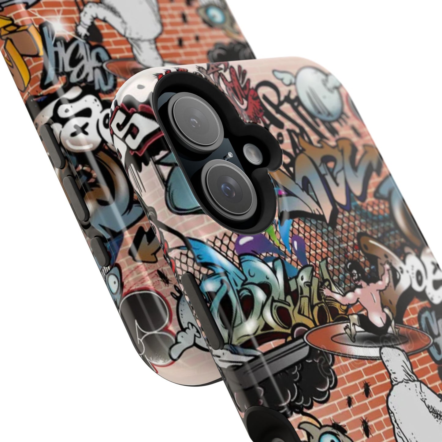 Coque de téléphone Graffiti Street Art — Coque résistante aux chocs style camouflage skateboard urbain