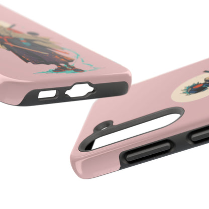 Samurai Cyberpunk Phone Case — Tough Protective iPhone Cover