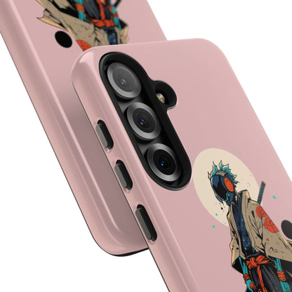 Samurai Cyberpunk Phone Case — Tough Protective iPhone Cover