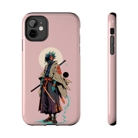 Samurai Cyberpunk Phone Case — Tough Protective iPhone Cover