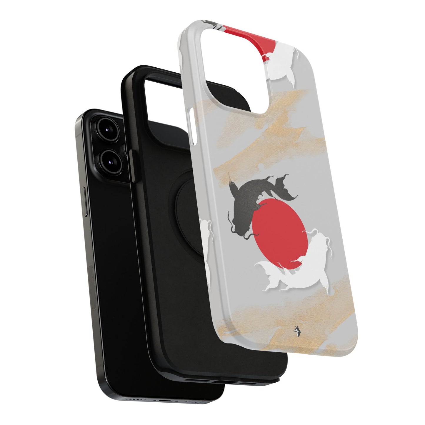 Coque de Téléphone Koi Circle Résistante aux Chocs