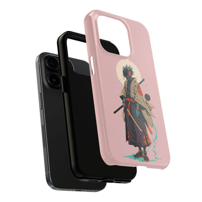 Samurai Cyberpunk Phone Case — Tough Protective iPhone Cover