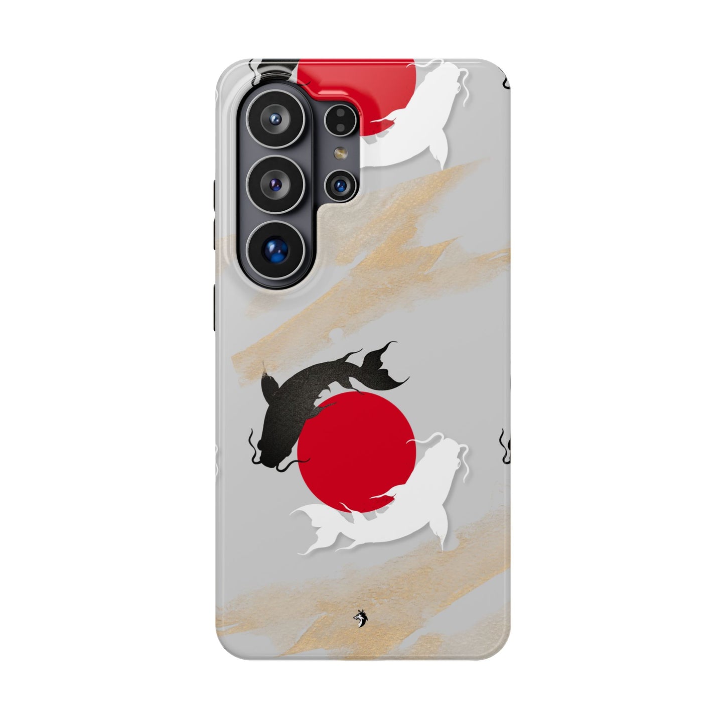 Coque de Téléphone Koi Circle Résistante aux Chocs