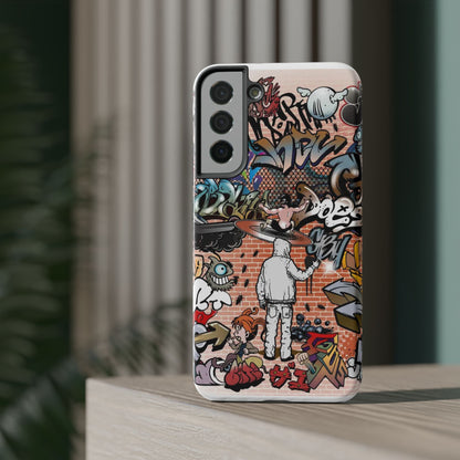 Coque de téléphone Graffiti Street Art — Coque résistante aux chocs style camouflage skateboard urbain