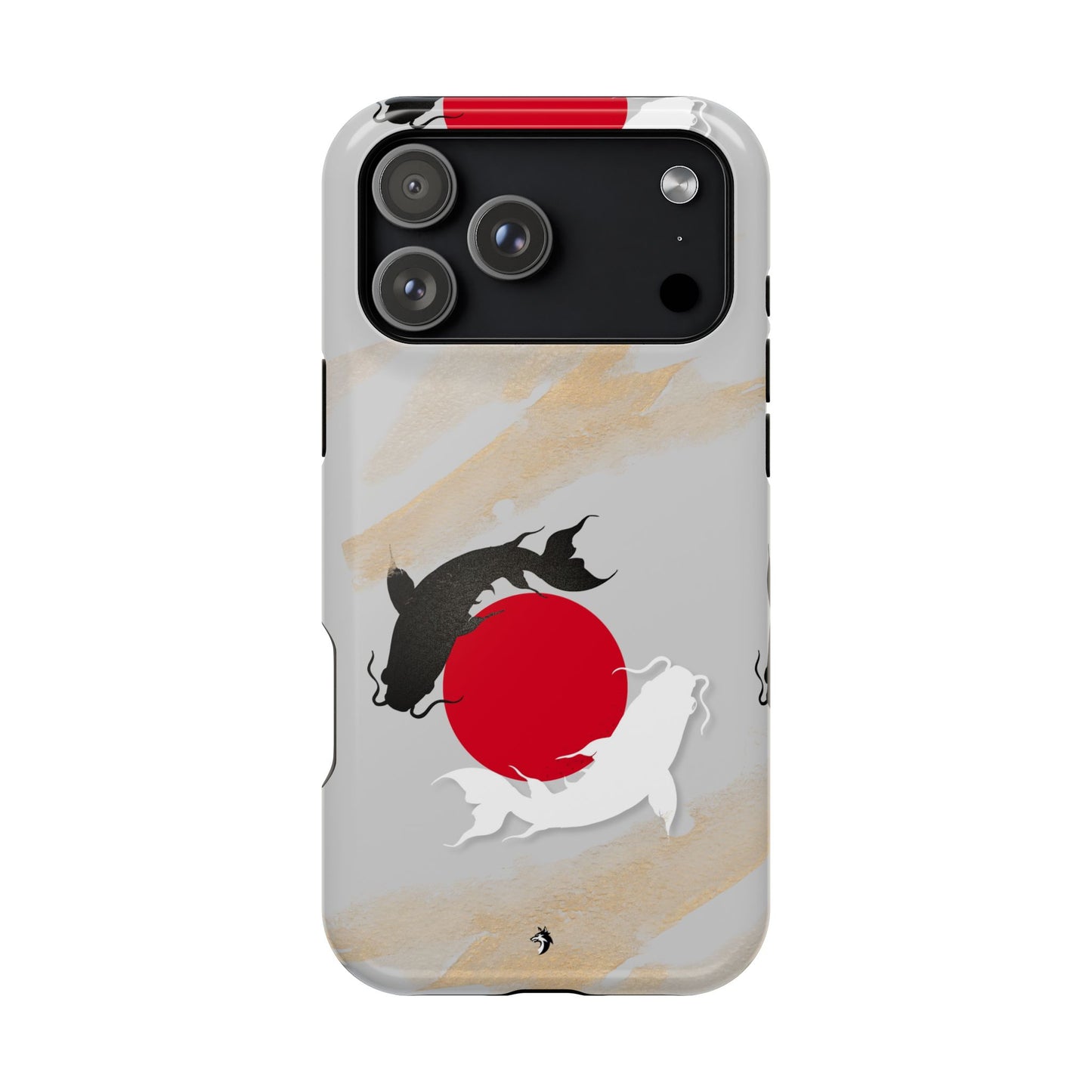 Coque de Téléphone Koi Circle Résistante aux Chocs