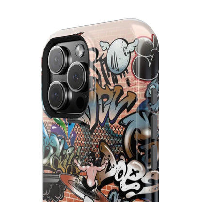 Coque de téléphone Graffiti Street Art — Coque résistante aux chocs style camouflage skateboard urbain