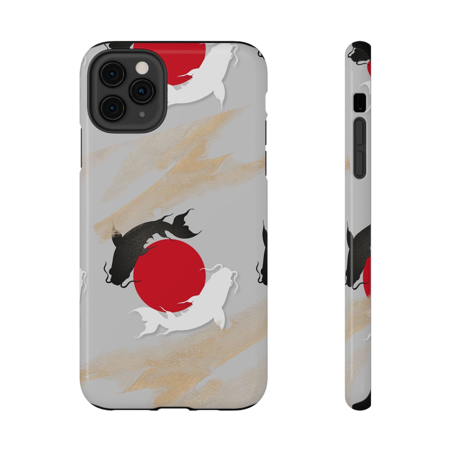 Coque de Téléphone Koi Circle Résistante aux Chocs