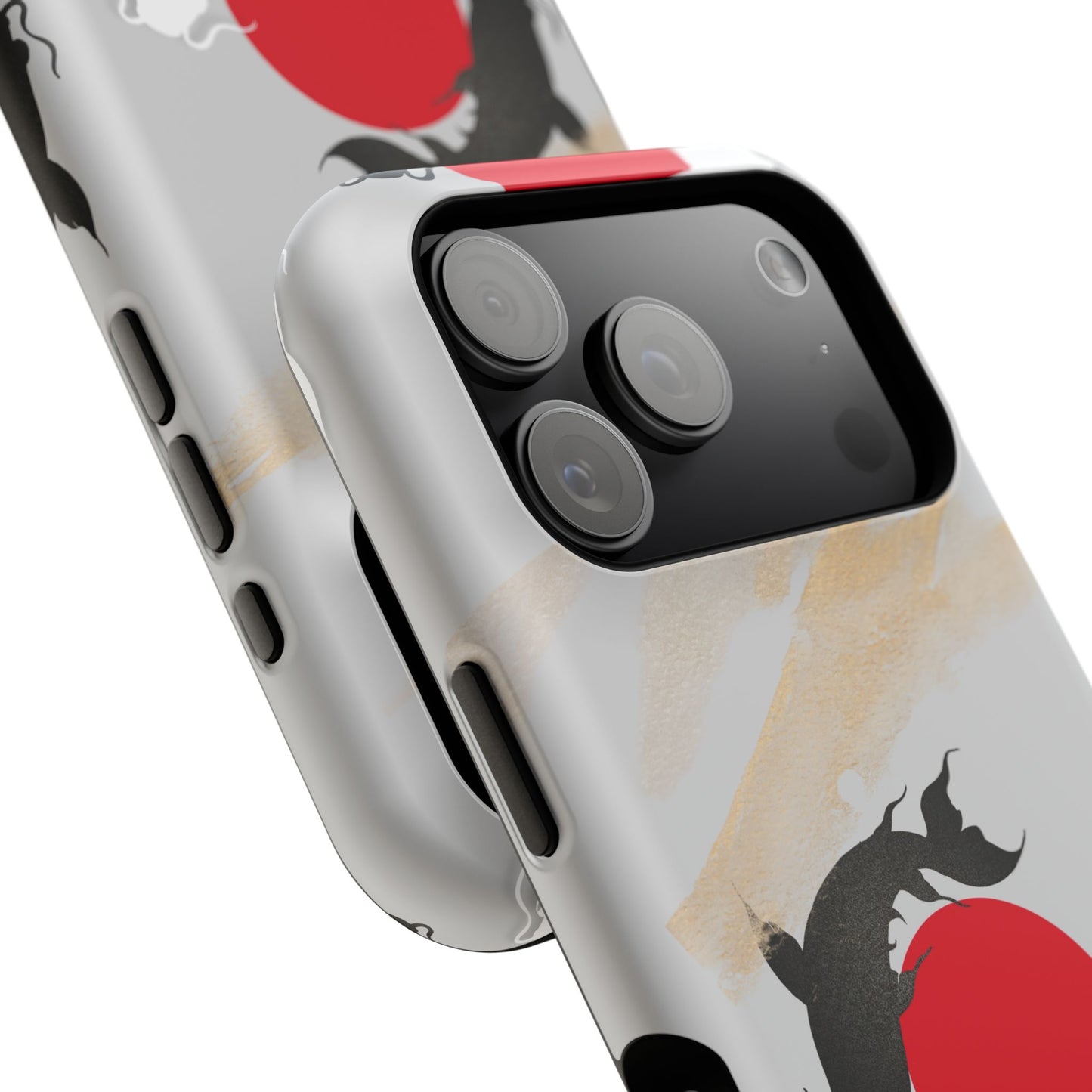 Coque de Téléphone Koi Circle Résistante aux Chocs