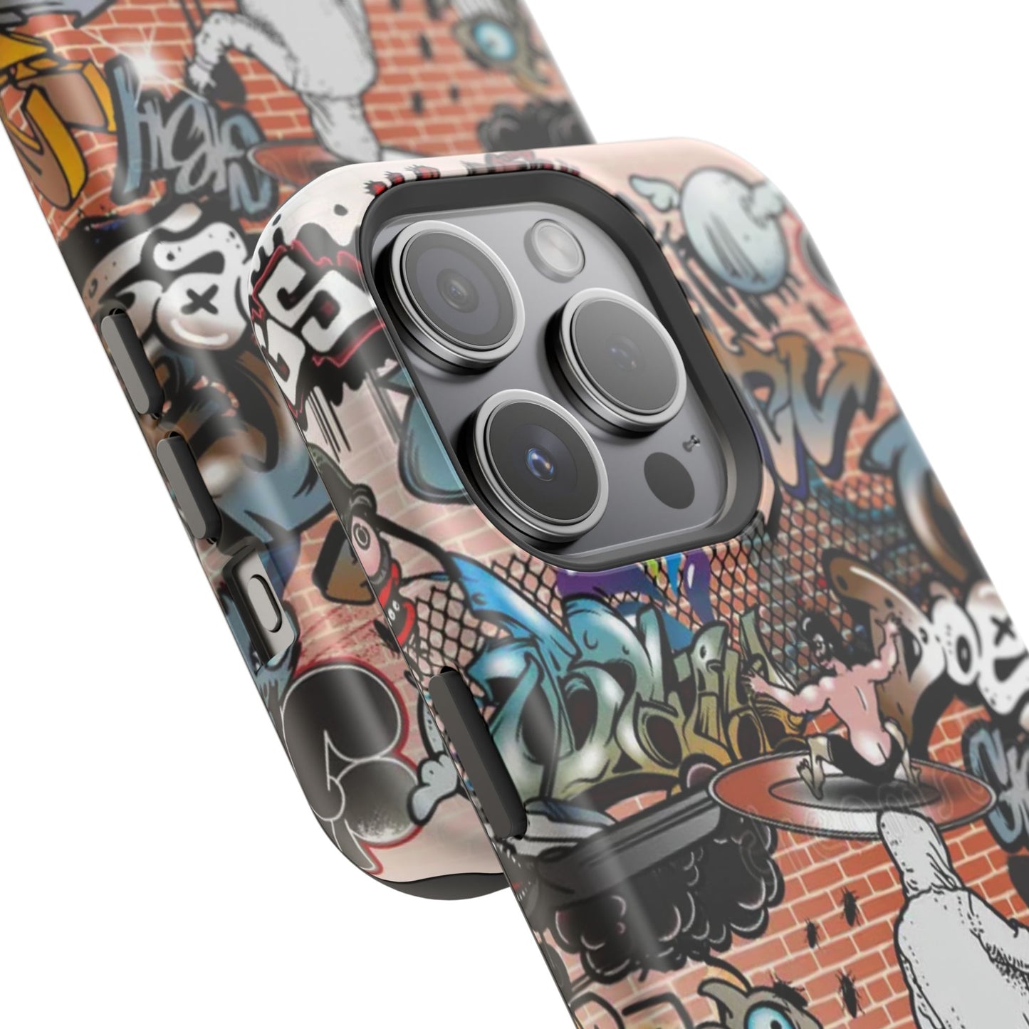Coque de téléphone Graffiti Street Art — Coque résistante aux chocs style camouflage skateboard urbain