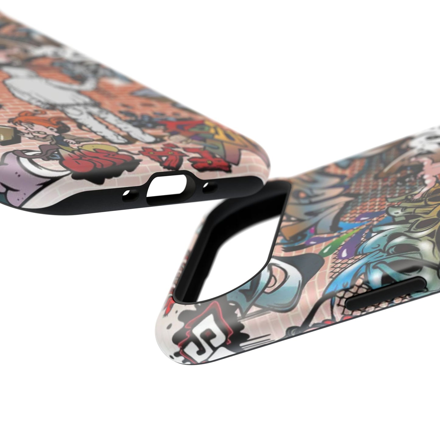 Coque de téléphone Graffiti Street Art — Coque résistante aux chocs style camouflage skateboard urbain