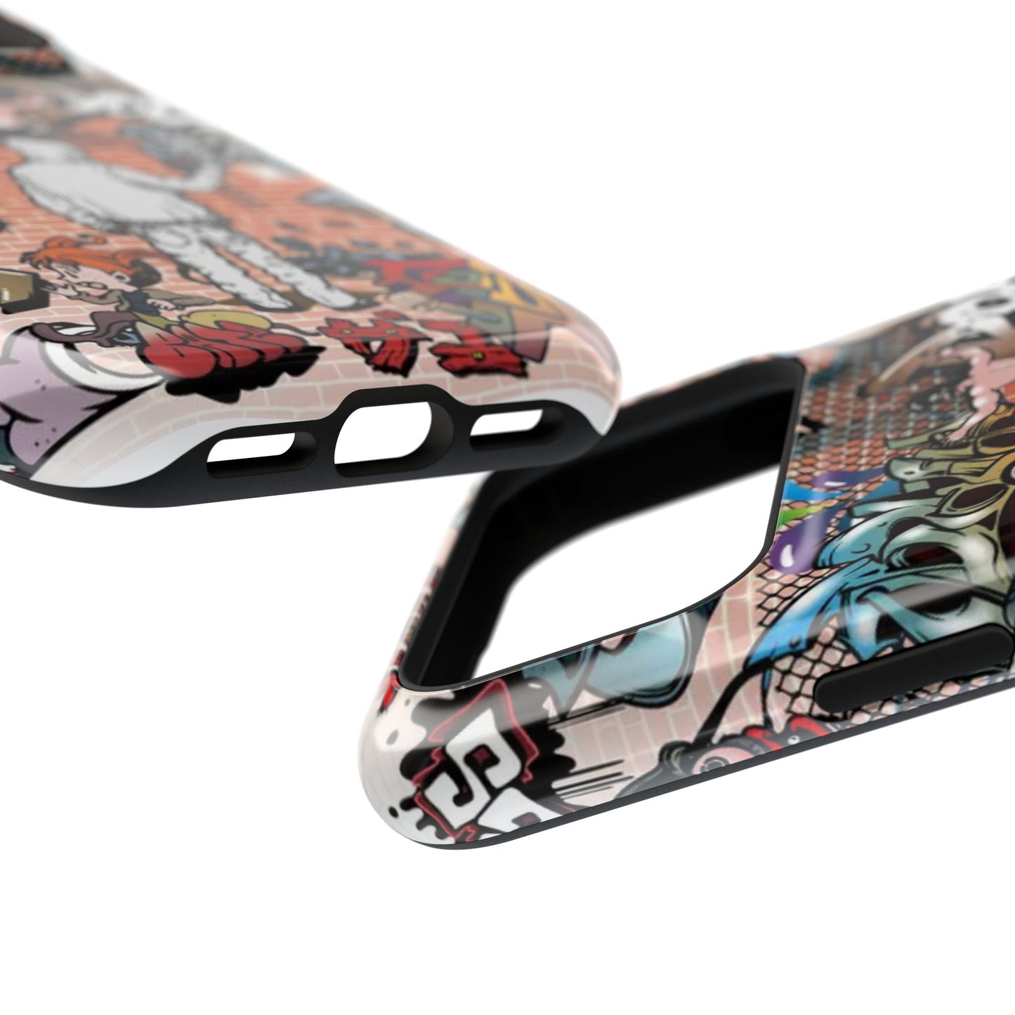 Coque de téléphone Graffiti Street Art — Coque résistante aux chocs style camouflage skateboard urbain