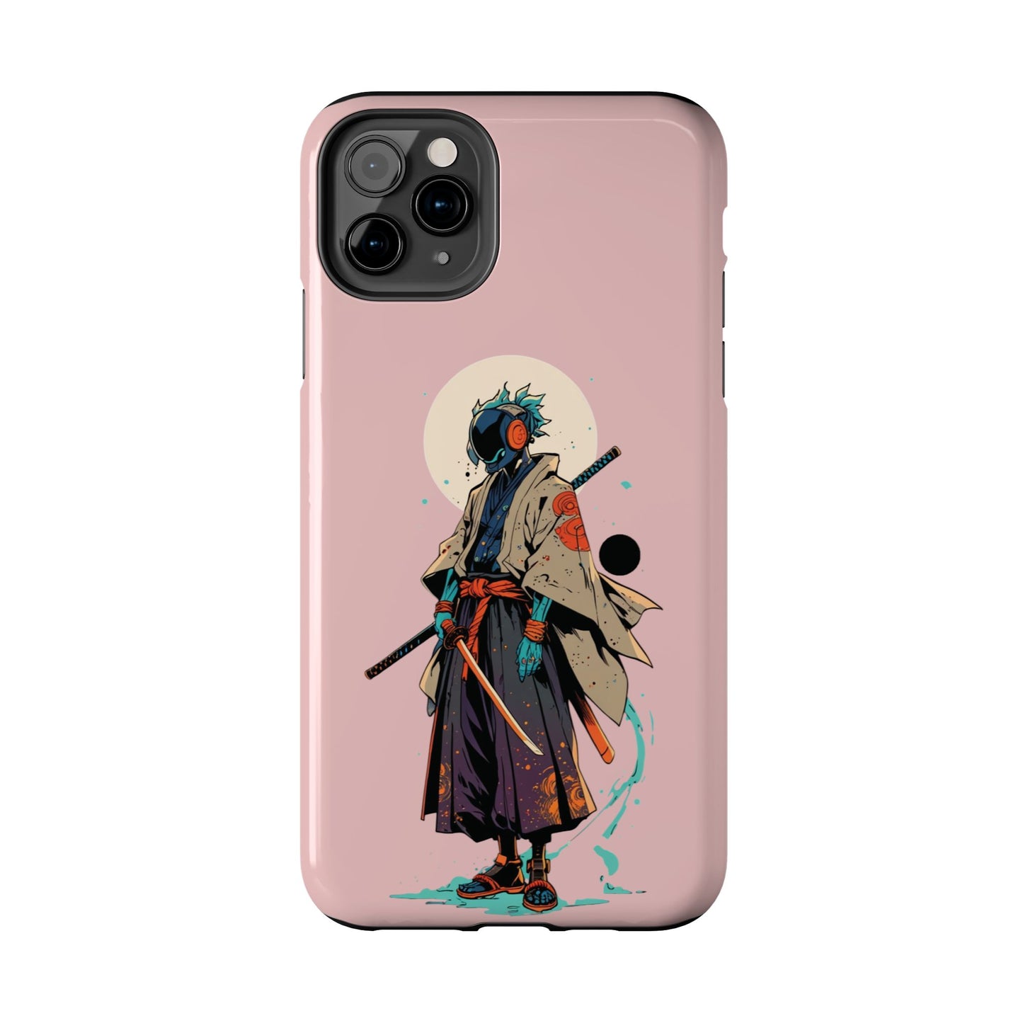 Samurai Cyberpunk Phone Case — Tough Protective iPhone Cover