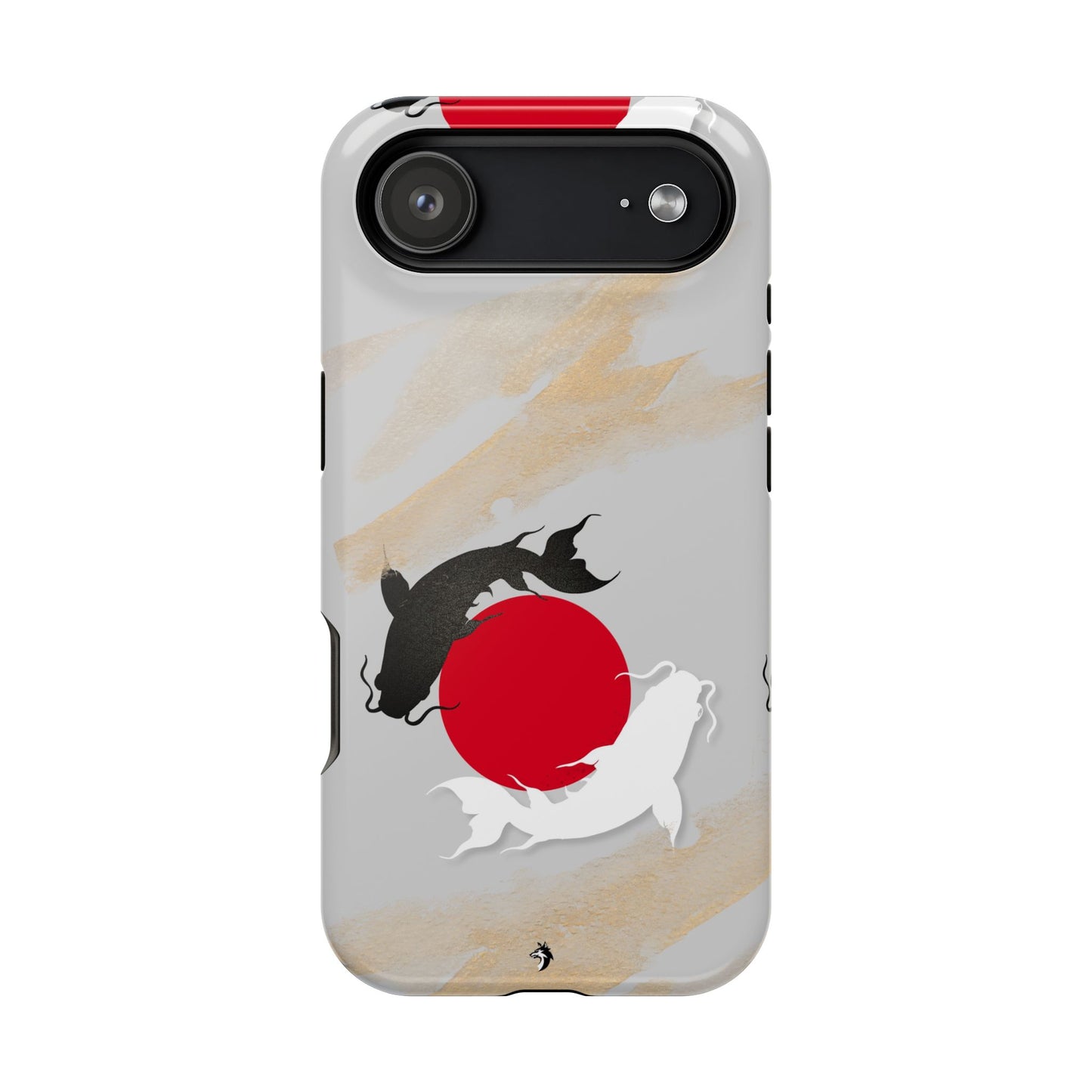 Coque de Téléphone Koi Circle Résistante aux Chocs