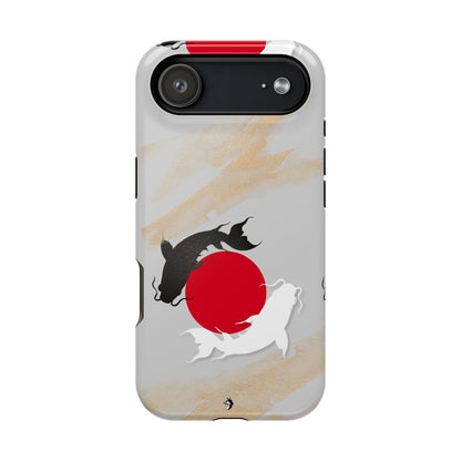Coque de Téléphone Koi Circle Résistante aux Chocs