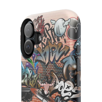 Coque de téléphone Graffiti Street Art — Coque résistante aux chocs style camouflage skateboard urbain