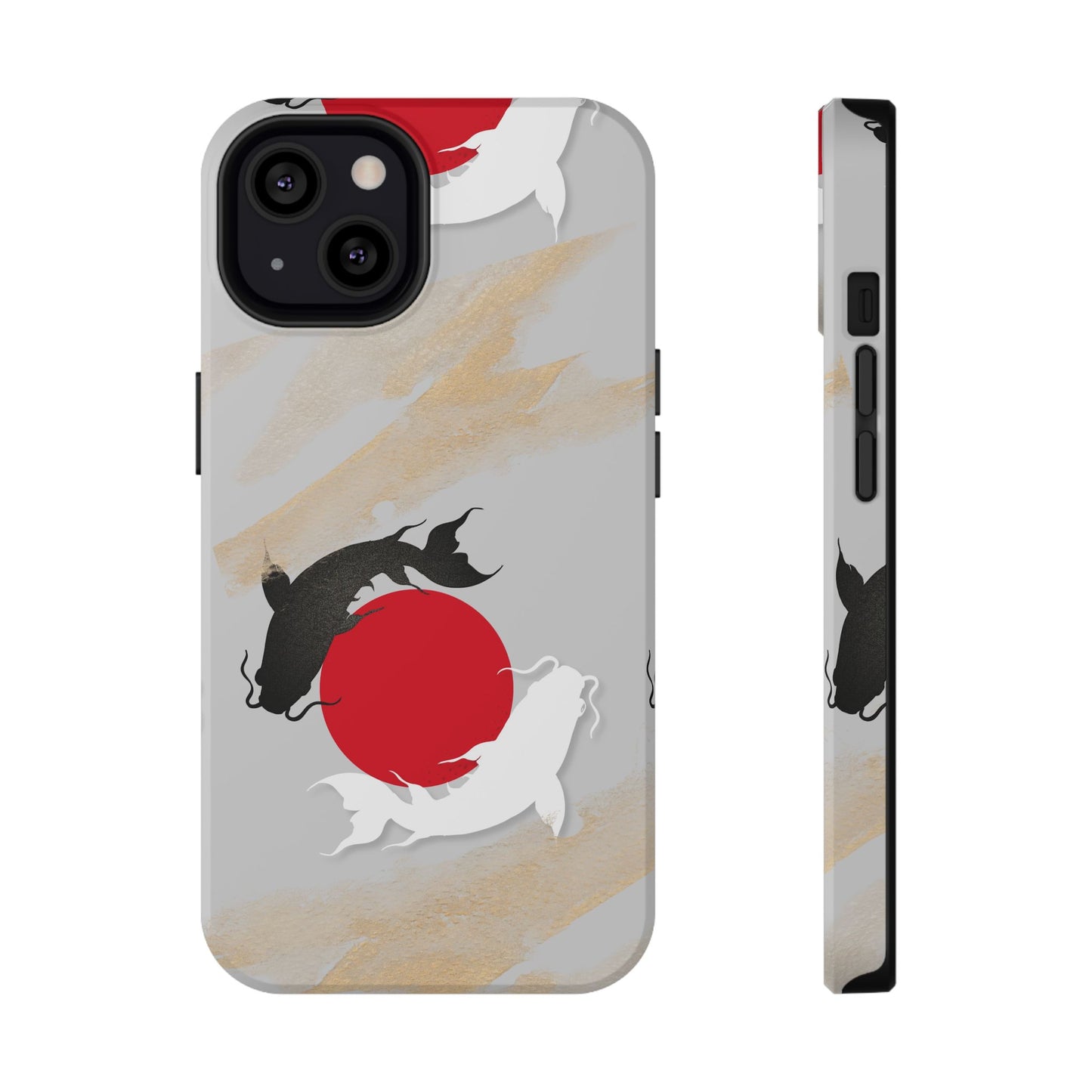 Coque de Téléphone Koi Circle Résistante aux Chocs