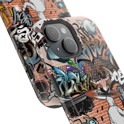 Coque de téléphone Graffiti Street Art — Coque résistante aux chocs style camouflage skateboard urbain