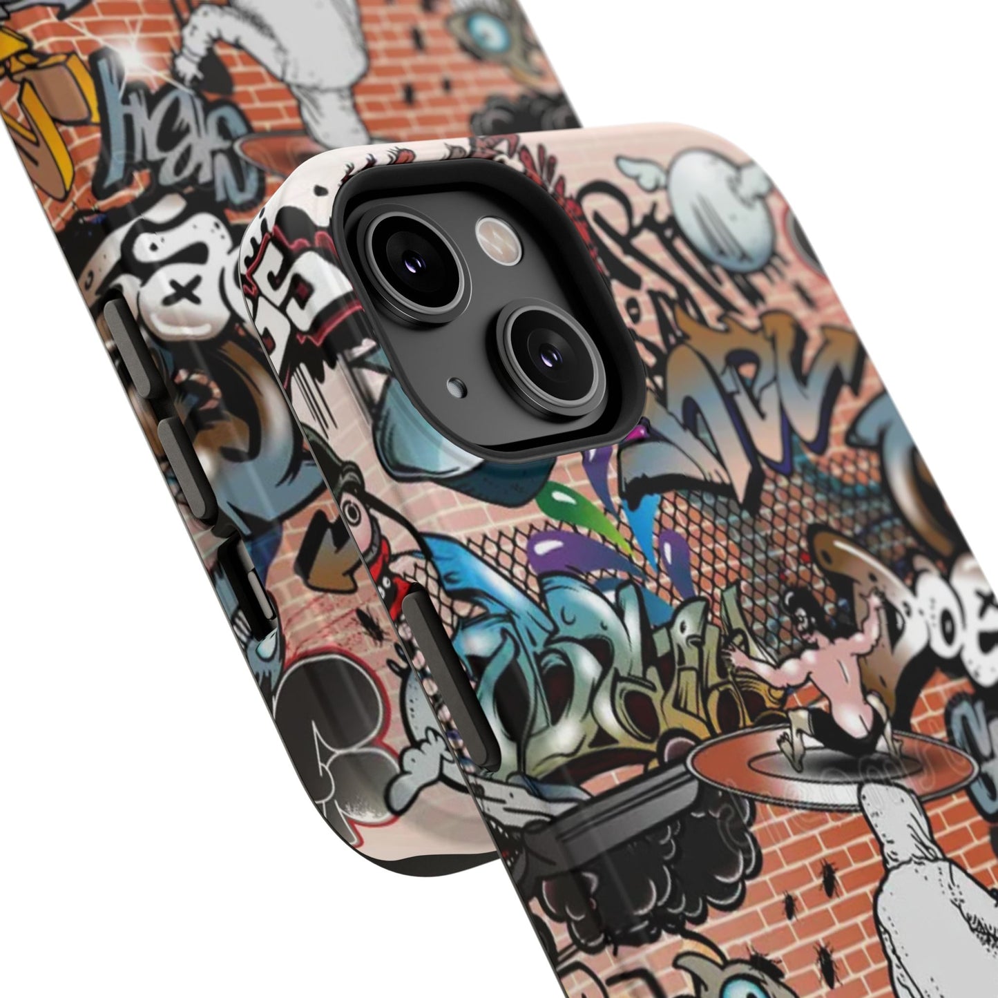 Coque de téléphone Graffiti Street Art — Coque résistante aux chocs style camouflage skateboard urbain